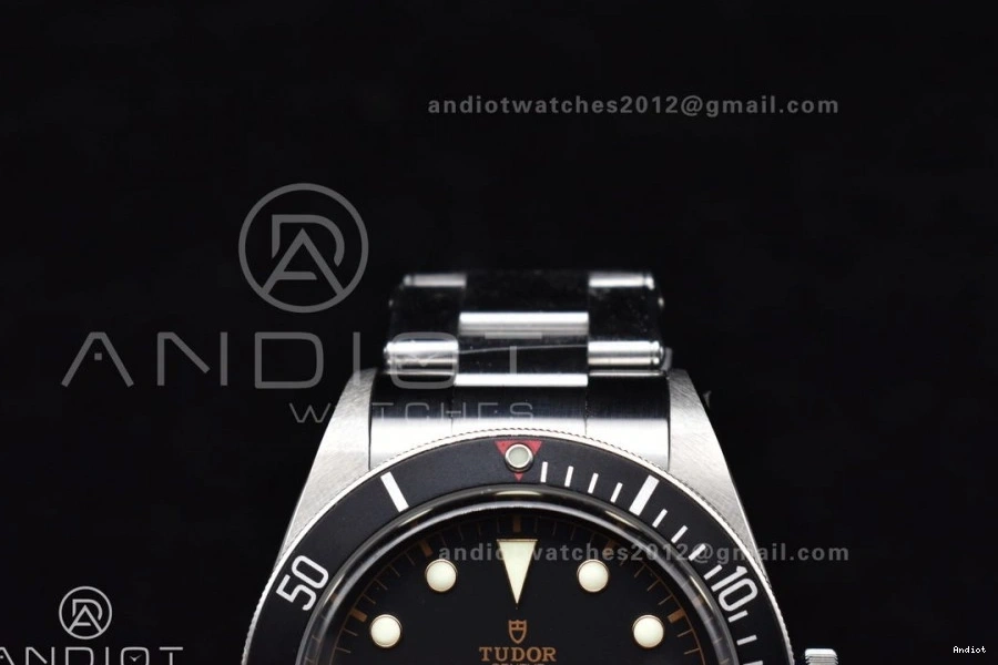 Black V5 A2824 SS Bay Bezel on 1:1 Black ZF Edition Heritage Best Bracelet 0520